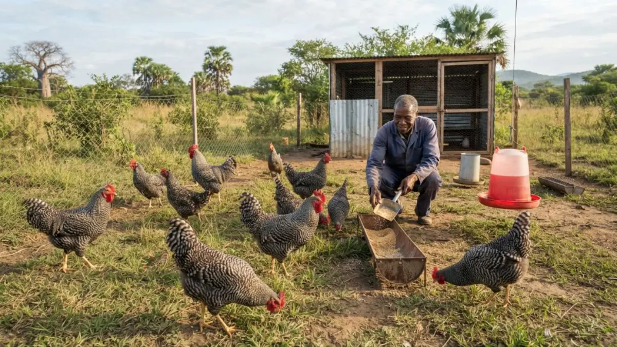 A galinha Koekoek é boa para criação em Moçambique