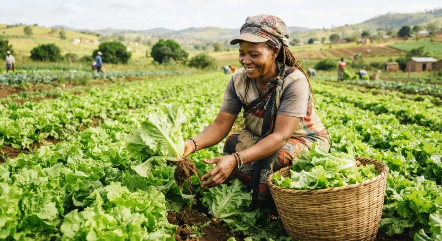 Alface em Moçambique