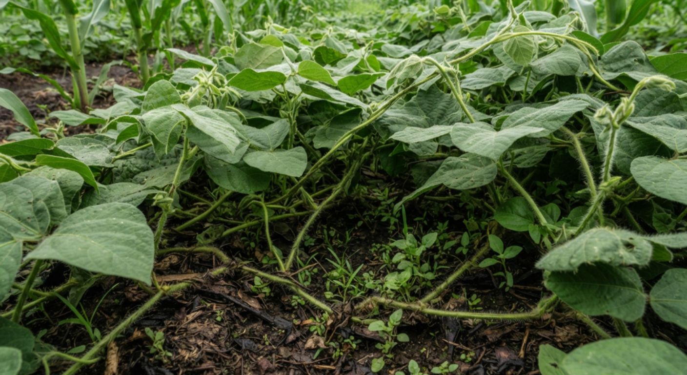 Como a mucuna consegue dominar o terreno