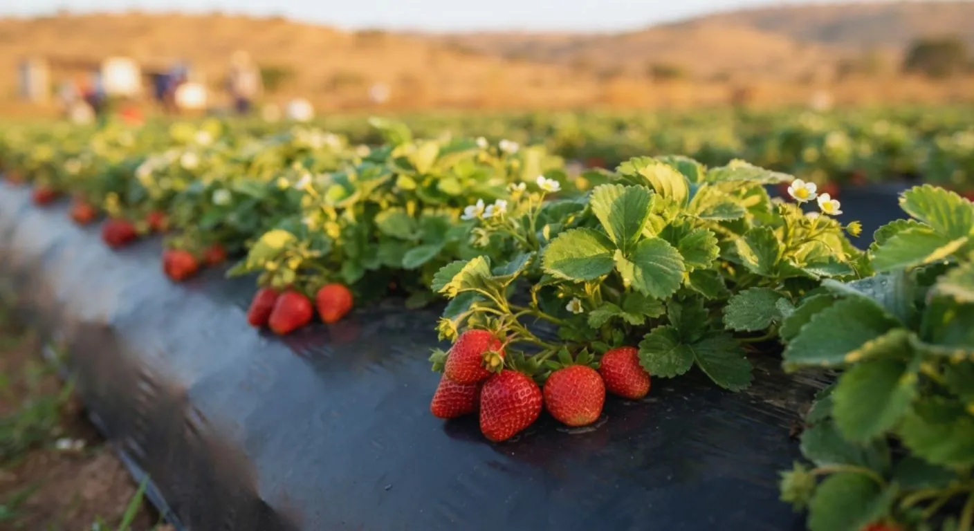 como plantar morango em Moçambique