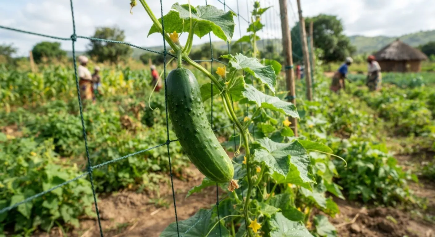 Como plantar pepino em Moçambique