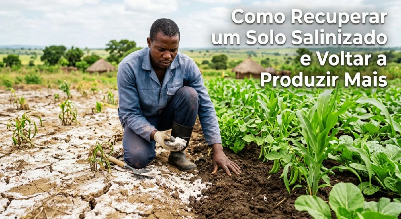 Como Recuperar Solo Salinizado: Guia Prático Para Triplicar Produtividade na Machamba