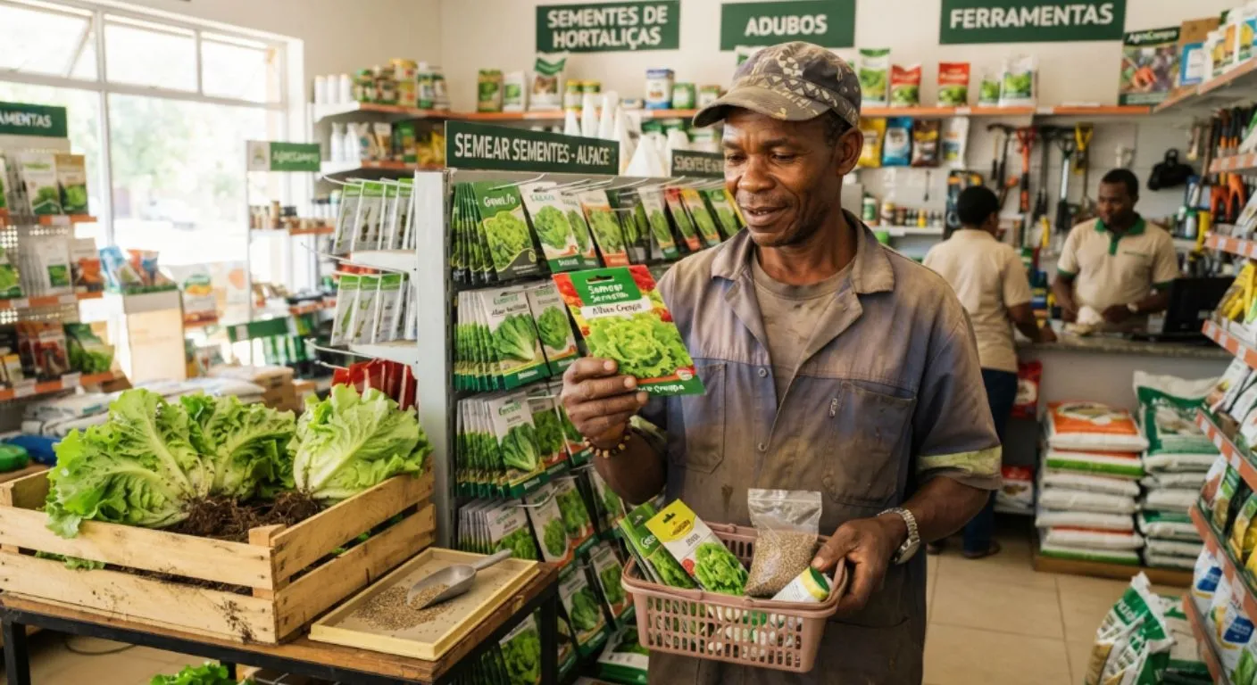 Onde comprar sementes de alface em Moçambique?