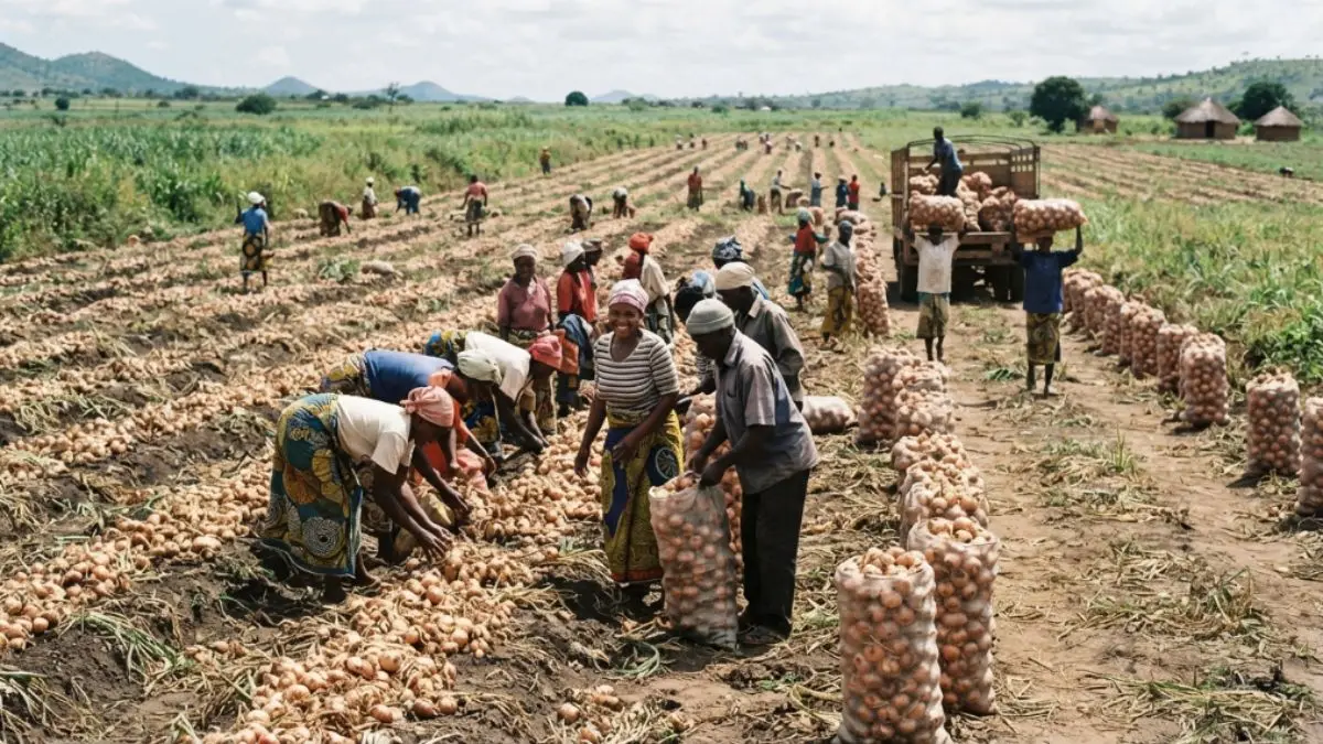 Quais são os maiores produtores de cebola em Moçambique?