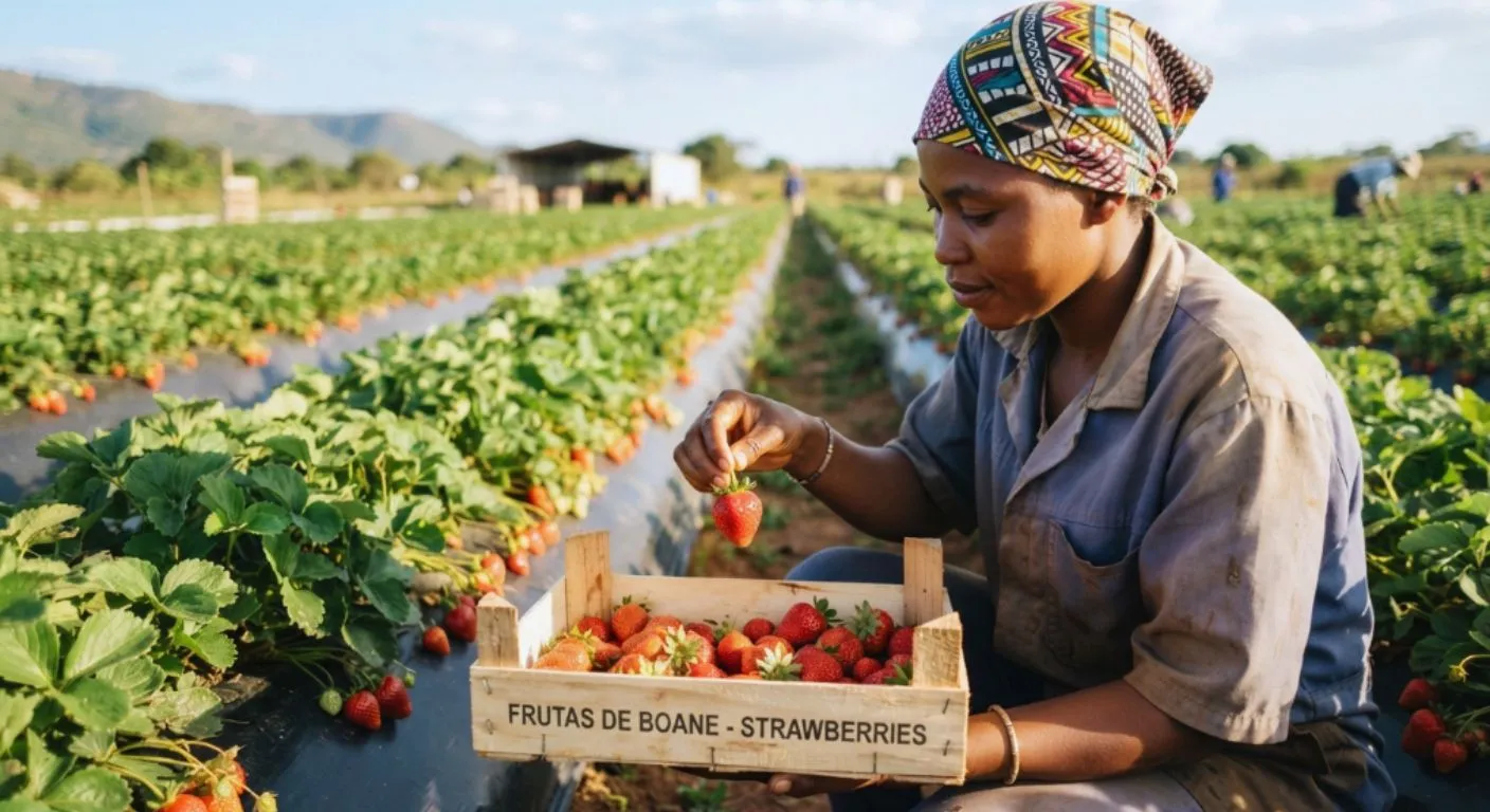 Quanto tempo leva para o pé de morango dar frutos