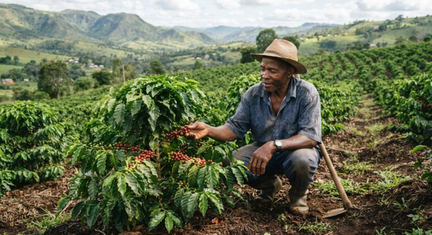 Quanto tempo o café leva para produzir em Moçambique?