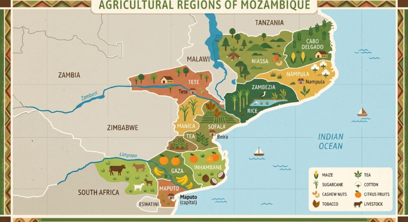 Regiões Agrícolas de Moçambique