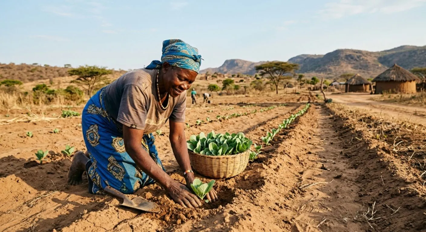 Variedades de Couve Resistentes ao Calor para Agricultores Moçambicanos
